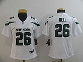 Women Nike Jets 26 Le'Veon Bell White New 2019 Vapor Untouchable Limited Jersey